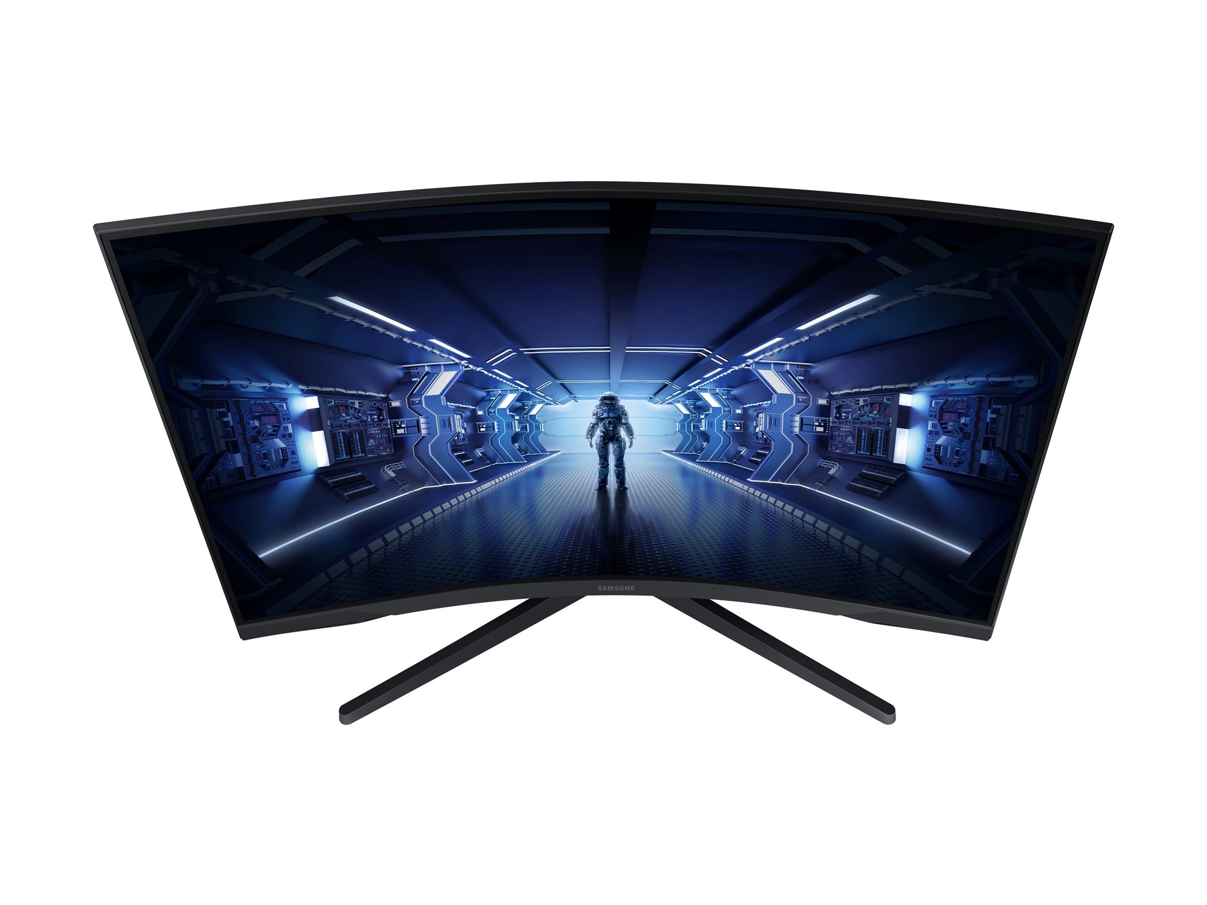 Samsung | Gaming Monitor | Odyssey G5 G51C | 27 " | VA | 16:9 | 165 Hz | 1 ms | 2560 x 1440 pixels | 300 cd/m² | HDMI ports quantity 2 - Image 4