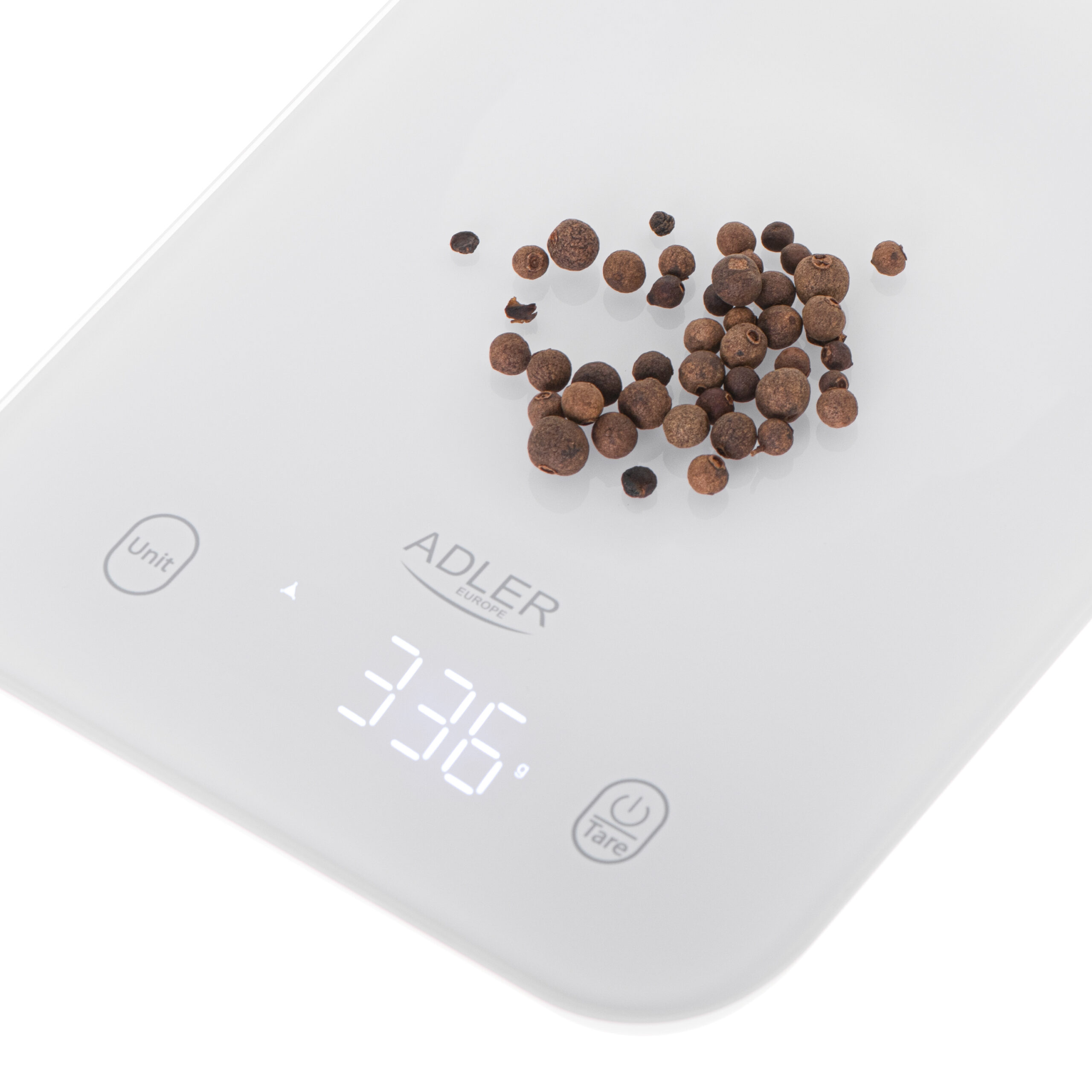 Adler Kitchen Scale | AD 3181w | Graduation 1 g | Display type LED | White - Image 5