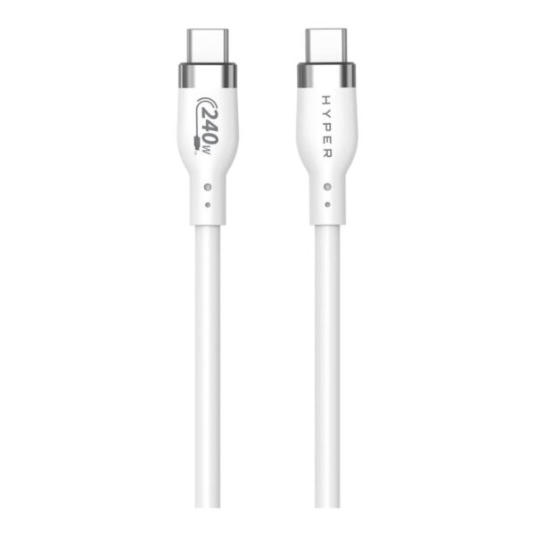 Hyper | 2M Silicone 240W USB-C Charging Cable | USB-C to USB-C
