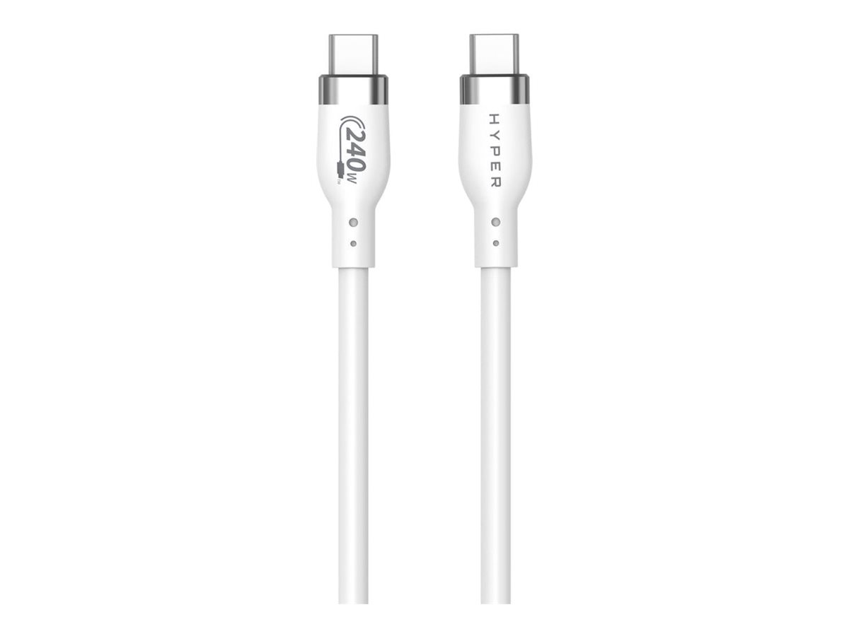 Hyper | 2M Silicone 240W USB-C Charging Cable | USB-C to USB-C