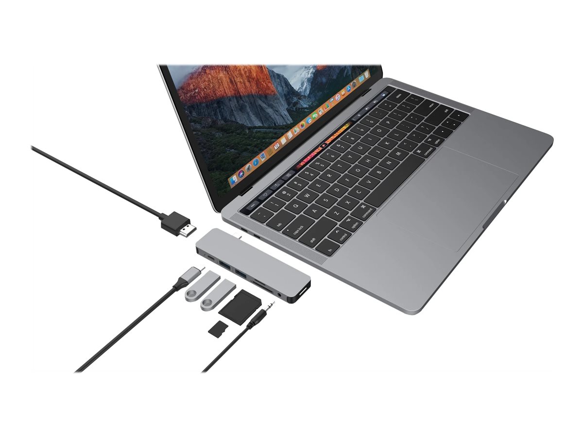 Hyper | HyperDrive USB-C 7-in-1 Laptop Form-Fit Hub