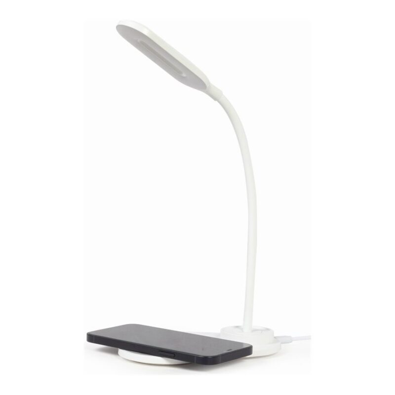 Gembird | Desk lamp with wireless charger | TA-WPC10-LED-01-W