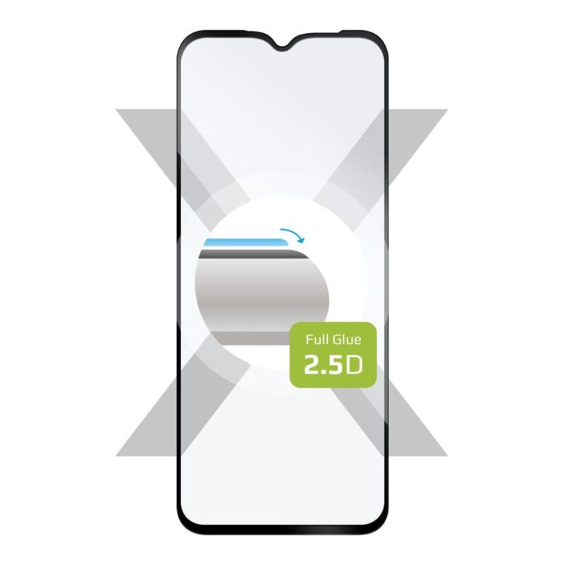 Fixed | Full Cover | Infinix | Smart 7 HD | Tempered glass | Black | Screen Protector