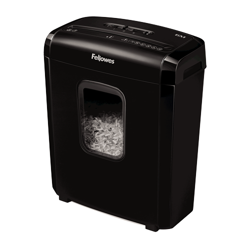 Powershred | 6M | Black | 13 L | Credit cards shredding | Paper handling standard/output 6 sheets per pass | Mini-Cut Shredder | Warranty 24 month(s) - Image 4
