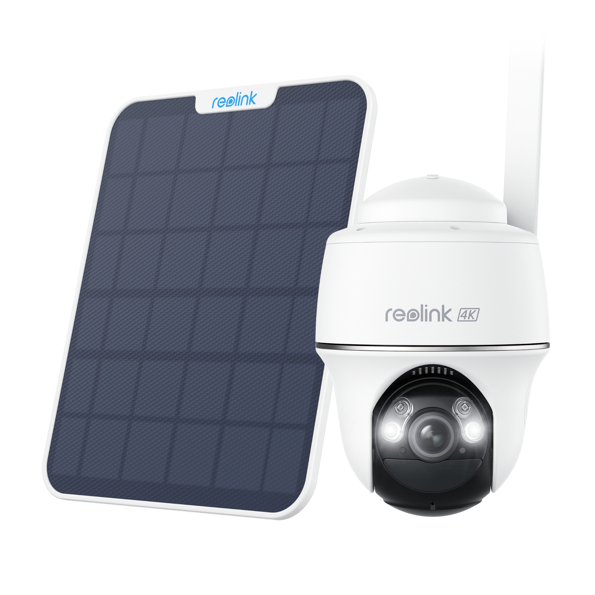 Reolink | 4K 4G LTE Wire Free Camera | Go Series G440 | Dome | 8 MP | Fixed | IP64 | H.265 | MicroSD (Max. 128GB) - Image 2