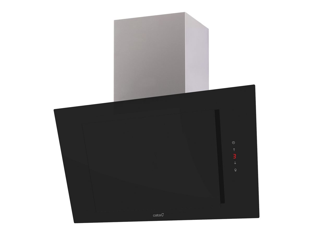 CATA | Hood | RENOVA PURE AIR VNV90 XGBK | Wall mounted | Energy efficiency class A+++ | Width 90 cm | 1400 m³/h | Touch control | LED | Black - Image 2