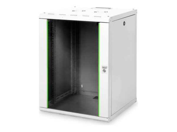 Digitus | Wall Mounting Cabinet Unique Series | DN-19 16U-6/6 | Grey | 60 x 60 cm - Image 2