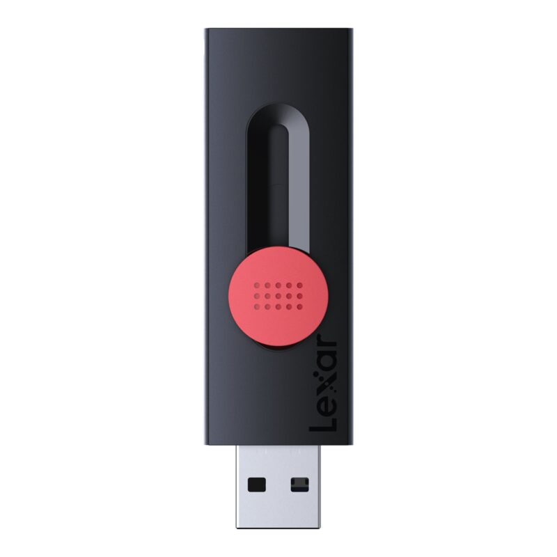 Lexar | Flash Drive | JumpDrive D300 | 128 GB | USB 3.2 Gen 1 | Black/Red