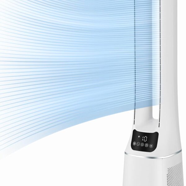 Midea | Bladeless Fan with Air purifier | MFP-120 | White | Diameter 15 cm | Oscillation | Remote control