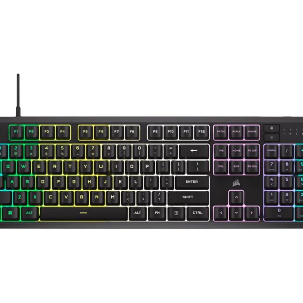 Corsair K55 CORE RGB | Gaming keyboard | Wired | NA | Black | USB 2.0 Type-A