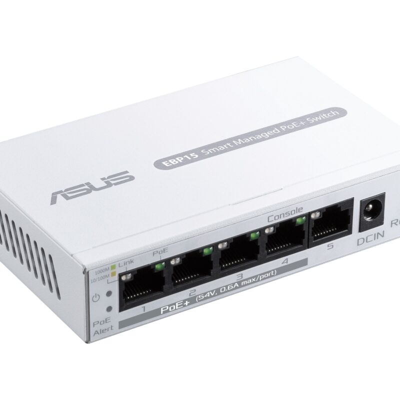 ExpertWiFi 5-Port GbE Smart Managed PoE+ Switch | EBP15