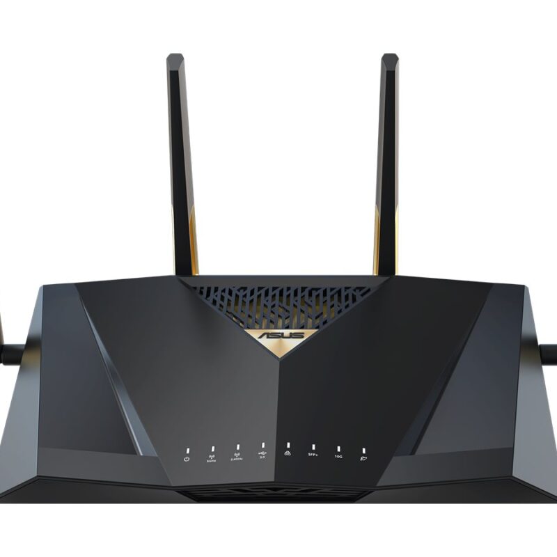 Dual-band WiFi 7 AiMesh Extendable Performance Router | RT-BE88U | 802.11be | 10/100/1000 Mbit/s | Ethernet LAN (RJ-45) ports 4 | Mesh Support Yes | MU-MiMO Yes | 3G/4G data sharing | Antenna type External