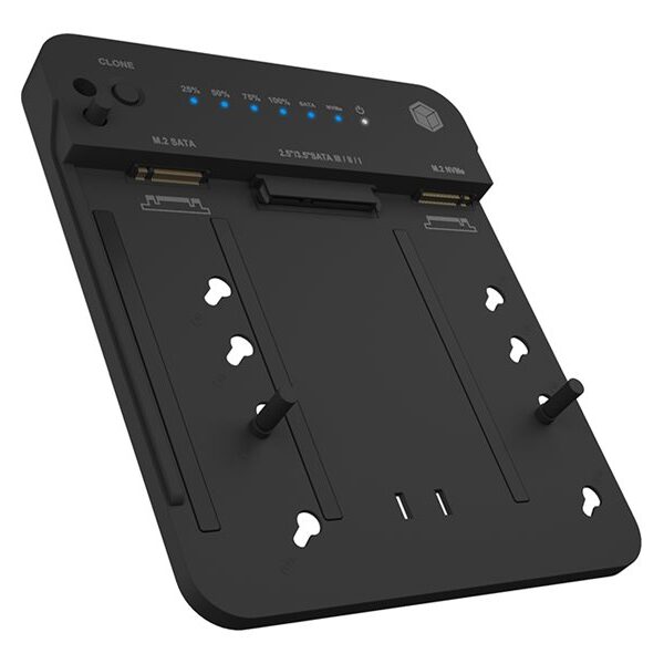 Raidsonic Icy Box IB-2915MSCL-C31 Docking & CloneStation for M.2 NVMe & M.2 SATA SSD & 2.5”/3.5” SATA SSD/HDD