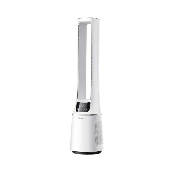 Midea | Bladeless Fan with Air purifier | MFP-120 | Stand fan | White | Diameter 15 cm | Number of speeds 10 | Oscillation | Remote control | Timer - Image 3
