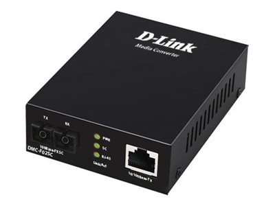 D-Link DMC-F02SC/E 10/100Base-TX to 100Base-FX SC Multi-Mode Media Converter (2 km) | D-Link