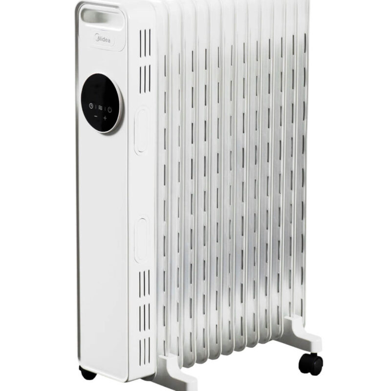 Midea Oil Radiator Heater | NY2513-22MR | Oil Radiator | 2500 W | Number of power levels 3 | Suitable for rooms up to 35 m² | White