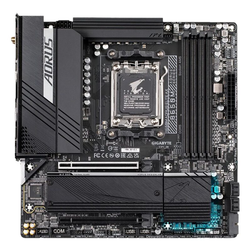 Gigabyte B650 GAMING X AX V2 | Processor family AMD | Processor socket AM5 | DDR5 | Number of SATA connectors 4