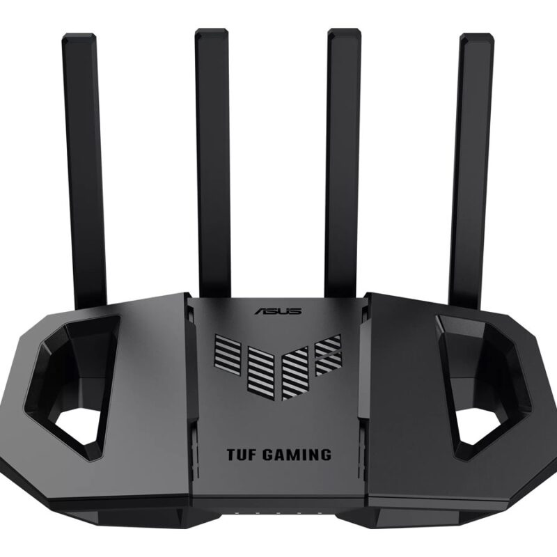 Dual-band Gaming Router | TUF-BE3600 | 802.11ax | 10/100/1000 Mbit/s | Ethernet LAN (RJ-45) ports 5 | Mesh Support Yes | MU-MiMO No | No mobile broadband | Antenna type External | 1x USB 3.2 Gen 1