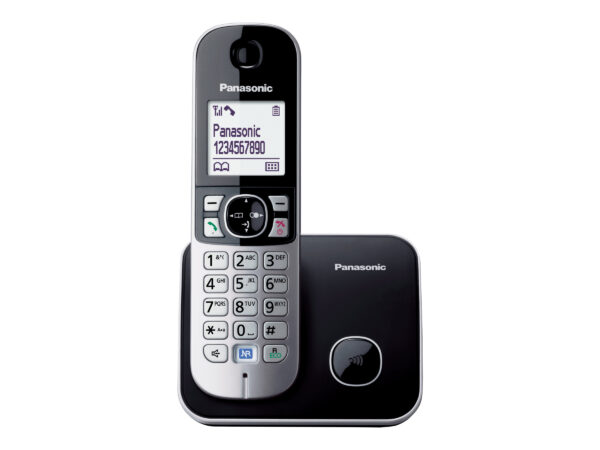 Panasonic Cordless phone | KX-TG6811PDB | Built-in display | Black - Image 3