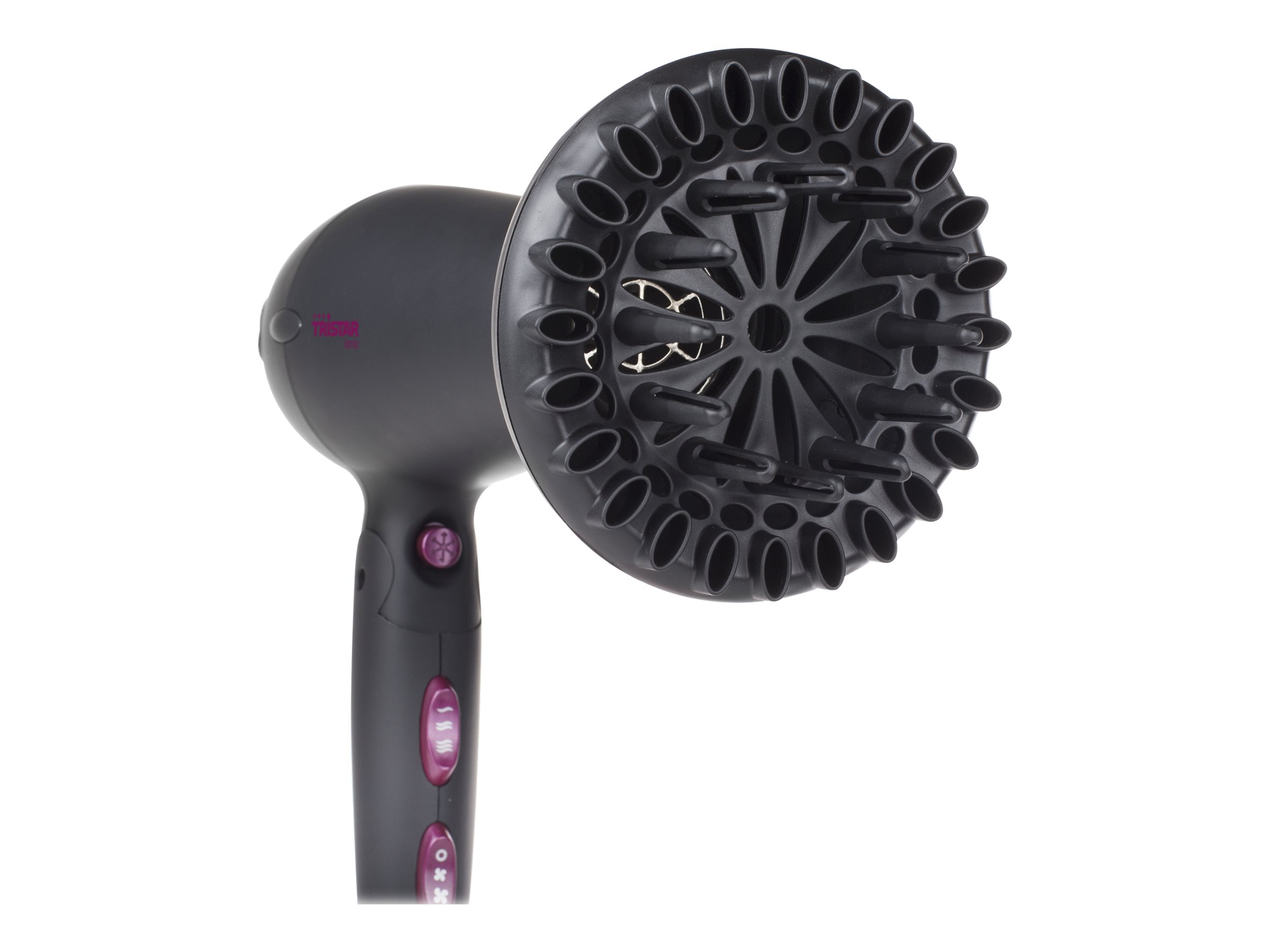 Tristar Hair dryer | HD-2358 | 2000 W | Number of temperature settings 3 | Ionic function | Black - Image 3