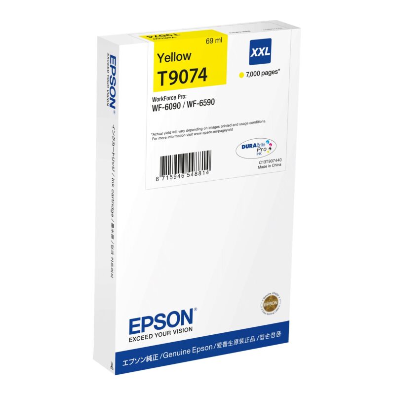 Epson WF-6XXX | Ink cartridge XXL | Yellow