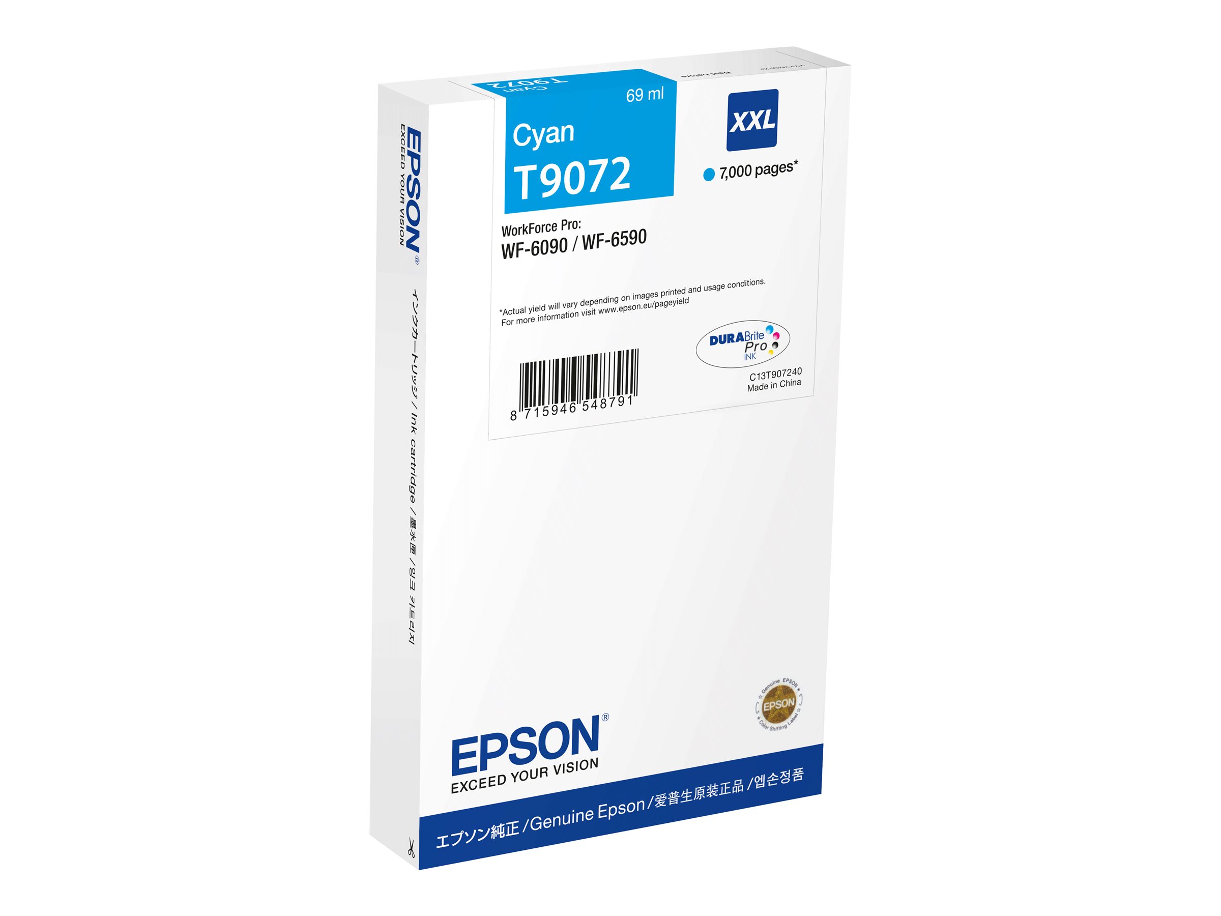 Epson WF-6XXX | Ink Cartridge | Cyan