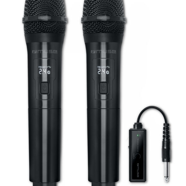Muse | Pack 2 Wireless Microphones | MC-50 WI | Black