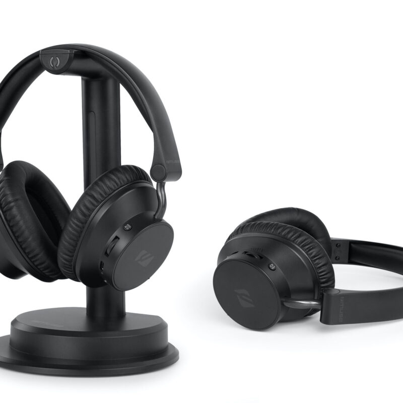 Muse | Pack 2 Wireless TV Headphones | M-288 CTV | Bluetooth | Black