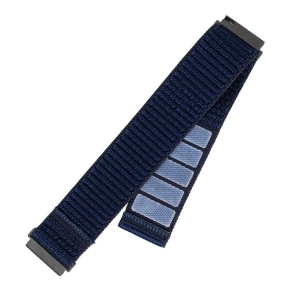 Fixed | Sporty Strap with Quick Release 20mm for Smartwatch | 160-210 mm | Dark Blue | Nylon