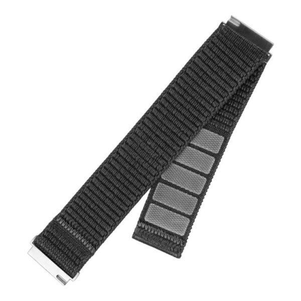 Fixed | Sporty Strap with Quick Release 20mm for Smartwatch | 160-210 mm | Dark gray | Nylon
