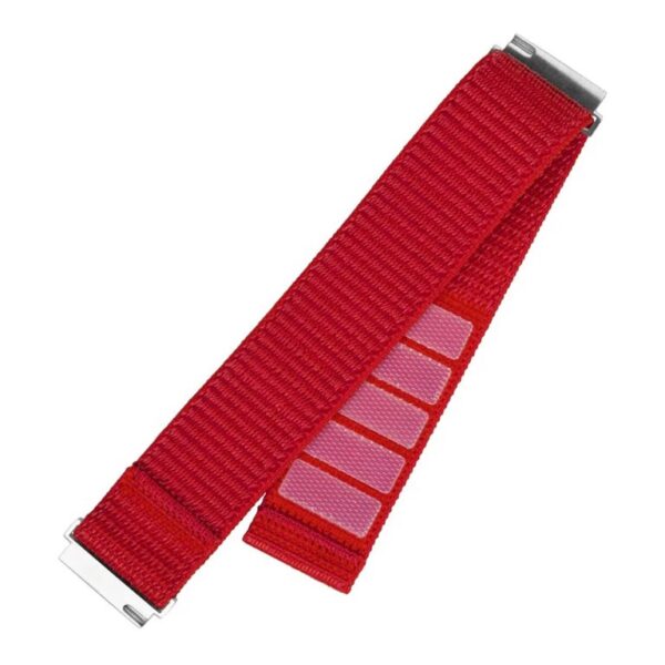 Fixed | Sporty Strap with Quick Release 20mm for Smartwatch | 160-210 mm | Red | Nylon