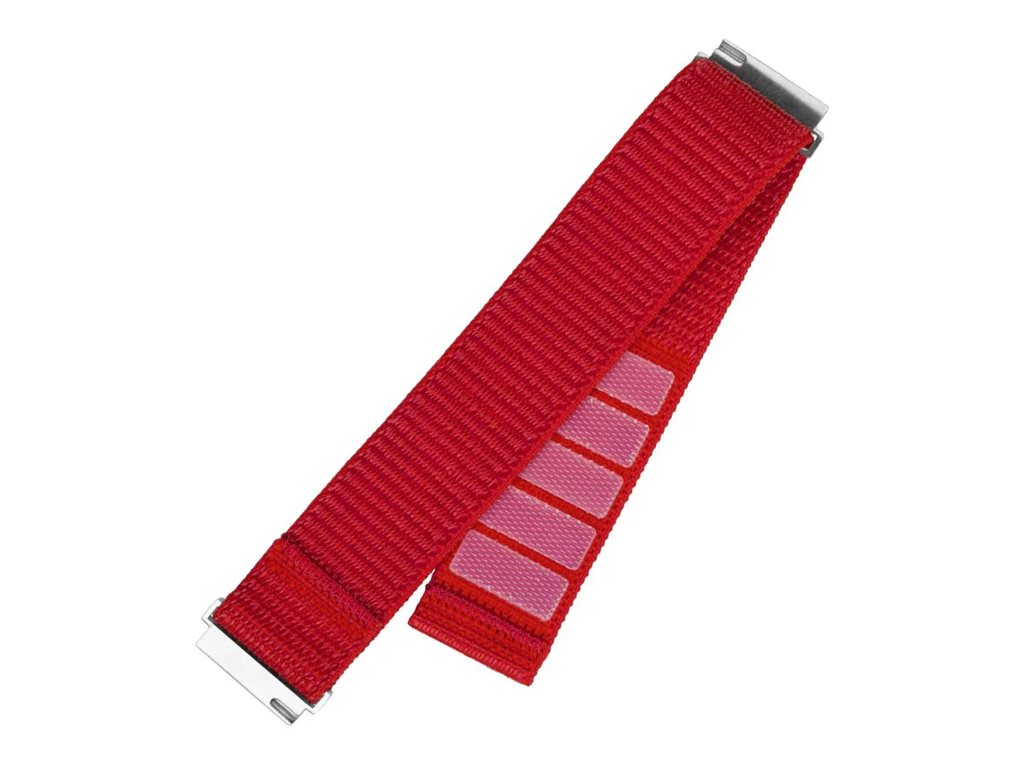 Fixed | Sporty Strap with Quick Release 20mm for Smartwatch | 160-210 mm | Red | Nylon