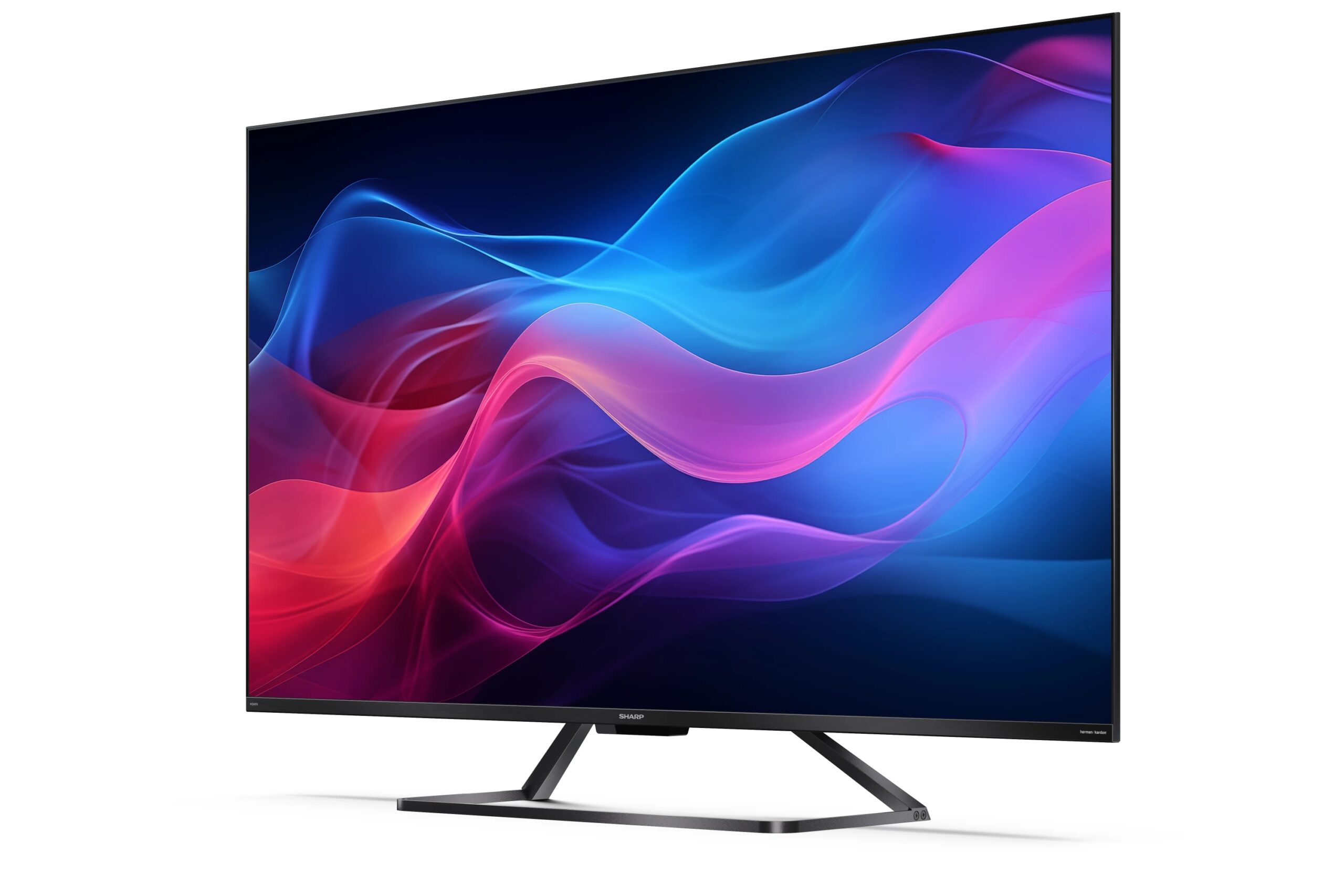 Sharp 50GR8265E 50" (126cm) 4K Ultra HD QLED Smart Google Frameless TV, 144Hz, Dolby Vision IQ, Dolby Atmos, Harman/Kardon | Sharp 50GR8265E | 50" | Smart TV | Google TV | 4K Ultra HD - Image 3