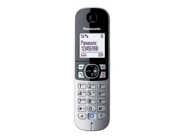 Panasonic Cordless phone | KX-TG6811PDB | Built-in display | Black - Image 4