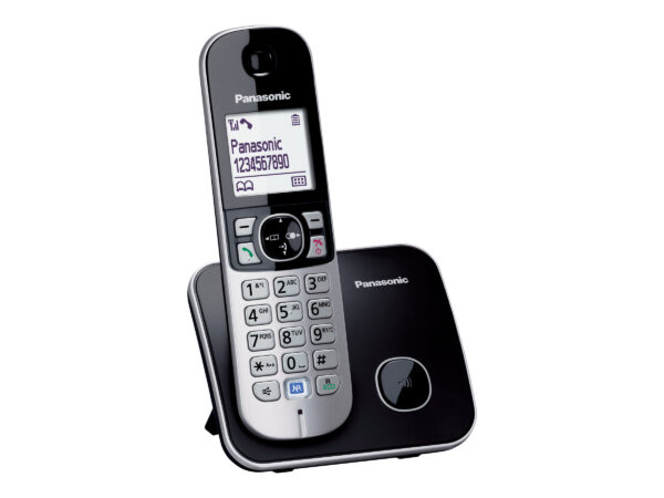 Panasonic Cordless phone | KX-TG6811PDB | Built-in display | Black - Image 5