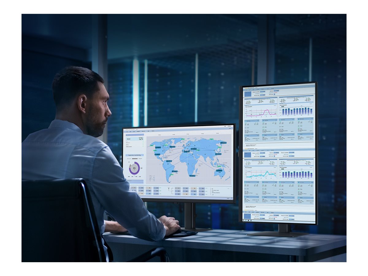 Samsung | LS27D800UAUXEN | 27 " | IPS | UHD | 16:9 | 60 Hz | 5 ms | 3840 x 2160 pixels | 350 cd/m² | HDMI ports quantity 1 | Black - Image 17