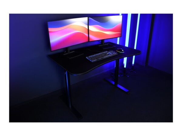 Arozzi Gaming Desk | Arena Small | Pure Black - Image 8