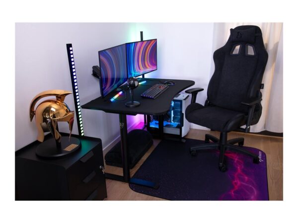 Arozzi Gaming Desk | Arena Small | Pure Black - Image 9