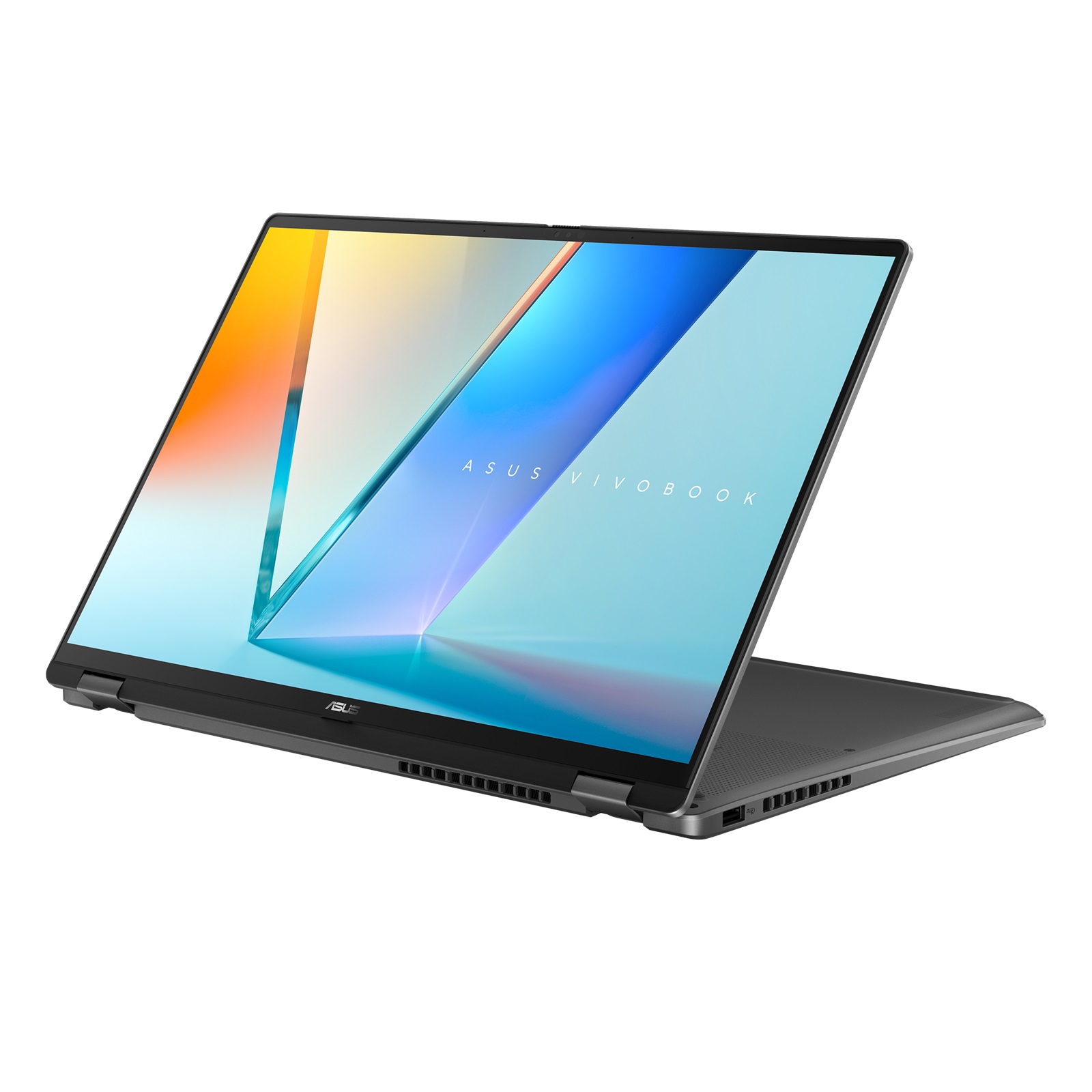 Asus Vivobook 16 Flip TP3607SA-RJ033W | Matte Gray | 16 " | OLED | Touchscreen | 3K | 2880 x 1800 pixels | Glossy | Intel Core Ultra 7 | 256V | 16 GB | LPDDR5X | Solid-state drive capacity 1000 GB | Intel Arc Graphics | Windows 11 Home | 802.11be | Bluetooth version 5.4 | Keyboard language US | Keyboard backlit | Warranty 24 month(s) - Image 6