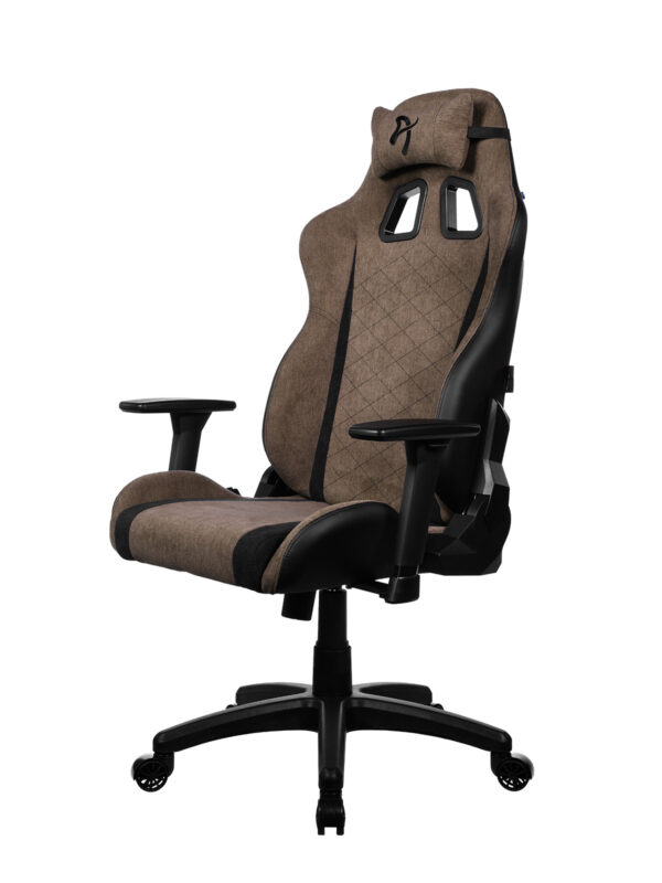Arozzi Soft Fabric | Gaming Chair | Avanti SoftFabric | Brown - Image 2