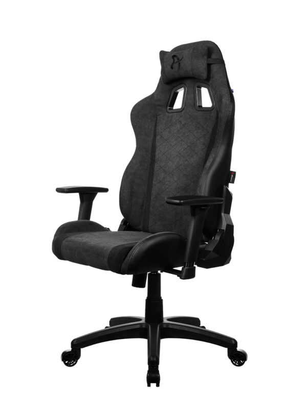 Arozzi Soft Fabric | Gaming Chair | Avanti SoftFabric | Dark Grey - Image 2