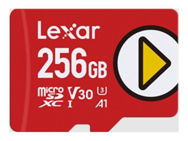 Lexar | Play UHS-I | 256 GB | MicroSDXC | Flash memory class 10