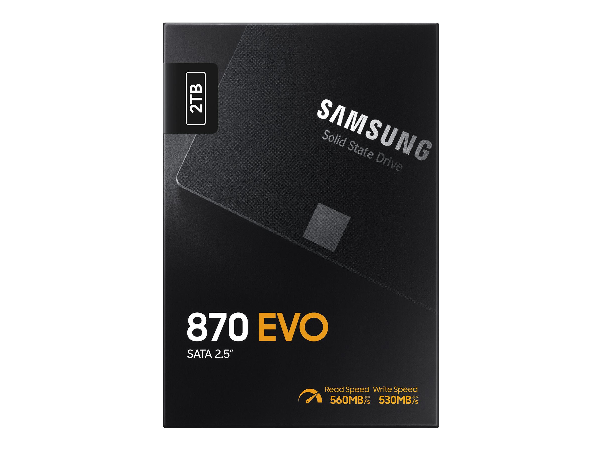 Samsung | SSD | 870 EVO | 2000 GB | SSD form factor 2.5" | Solid-state drive interface SATA III | Read speed 560 MB/s | Write speed 530 MB/s - Image 8
