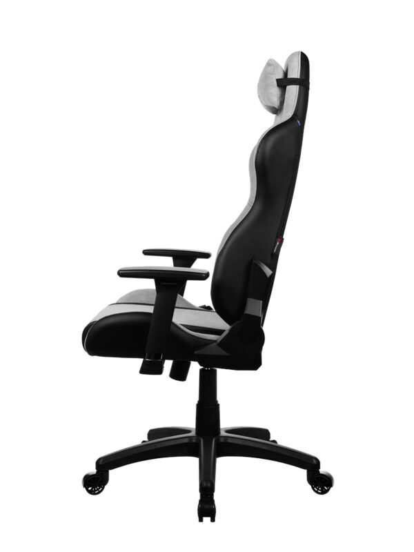 Arozzi Soft Fabric | Gaming Chair | Avanti SoftFabric | Light Grey - Image 3