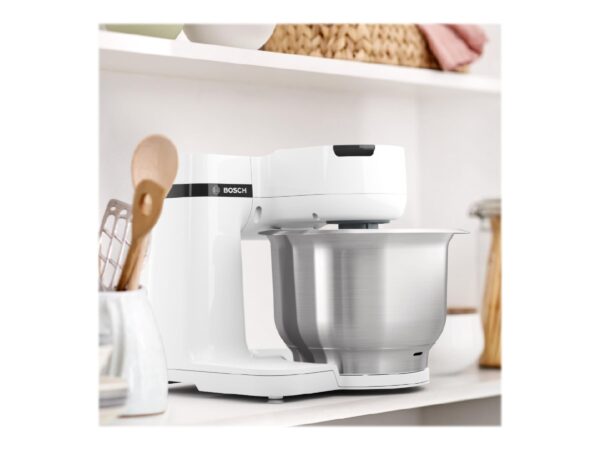 Bosch | MUM Serie Kitchen Machine | MUMS2EW00 | 700 W | Number of speeds 4 | Bowl capacity 3.8 L | White - Image 7