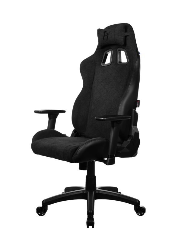 Arozzi Soft Fabric | Gaming Chair | Avanti SoftFabric | Pure Black - Image 2