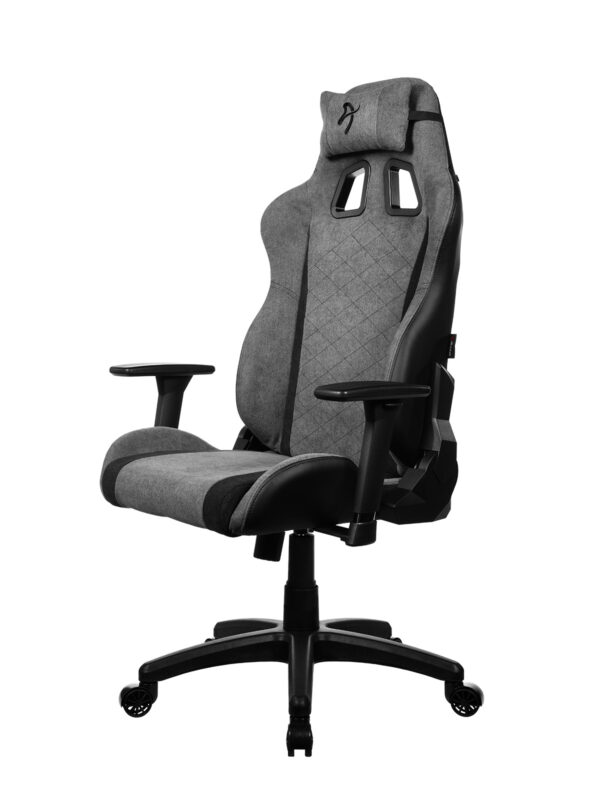 Arozzi Soft Fabric | Gaming Chair | Avanti SoftFabric | Ash - Image 2