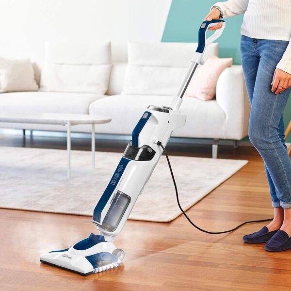 Polti | Vacuum steam mop with portable steam cleaner | PTEU0299 Vaporetto 3 Clean_Blue | Power 1800 W | Steam pressure Not Applicable bar | Water tank capacity 0.5 L | White/Blue - Image 9