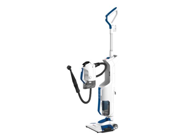 Polti | Vacuum steam mop with portable steam cleaner | PTEU0299 Vaporetto 3 Clean_Blue | Power 1800 W | Steam pressure Not Applicable bar | Water tank capacity 0.5 L | White/Blue - Image 2