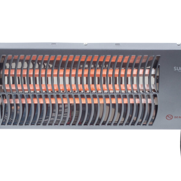 SUNRED | Heater | LUG-2000W, Lugo Quartz Wall | Infrared | 2000 W | Grey | IP24